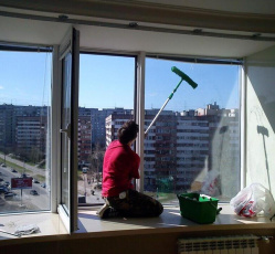 Мытье окон в однокомнатной квартире Тосно